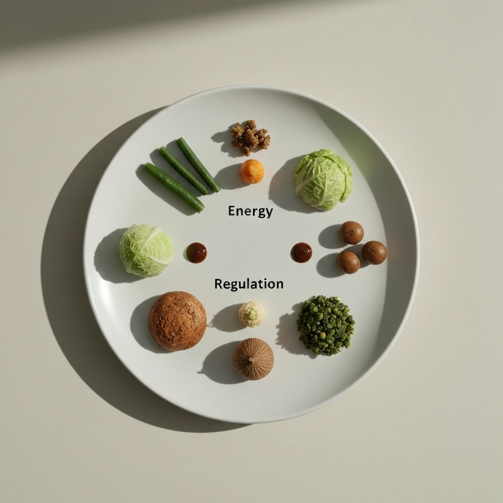 Energy regulation through consistent daily patterns